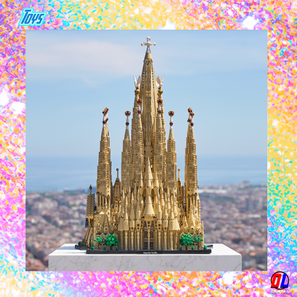 LEGO dévoile le plus grand set LEGO de l’histoire : La Sagrada Família, un hommage monumental à Gaudí