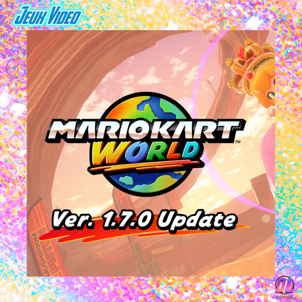 Mario Kart World : la mise à jour 1.7.0 est disponible avec deux nouveaux parcours Knockout Tour 