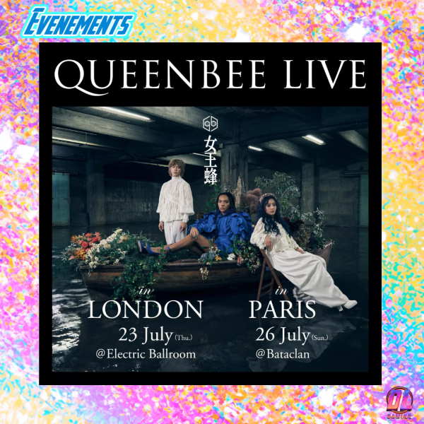 QUEEN BEE en concert au Bataclan à Paris le 26 juillet : le phénomène J-Rock porté par les génériques d'Oshi no Ko, Chainsaw Man et Dororo