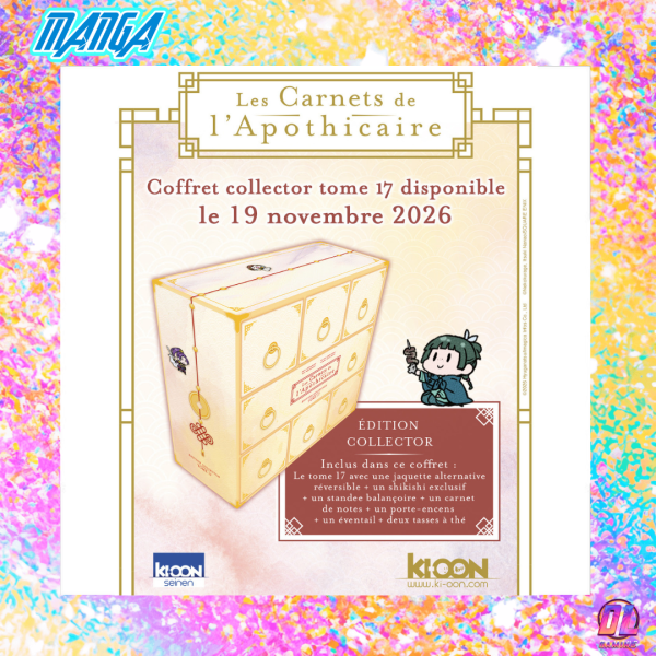 Les Carnets de l'Apothicaire : le tome 17 s'offre une édition collector exceptionnelle, découvrez tout son contenu