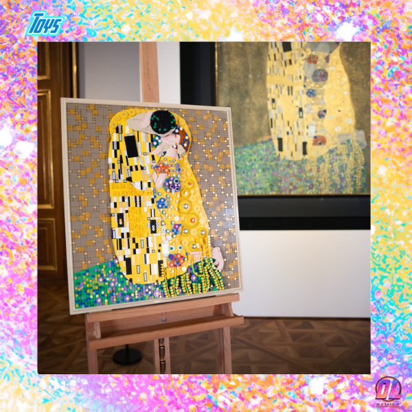LEGO dévoile le plus grand set LEGO Art jamais créé : Le Baiser de Gustav Klimt devient une œuvre à construire