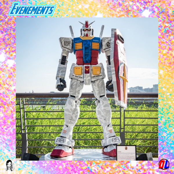 BAPE GUNDAM ASSEMBLAGE TERMINÉ