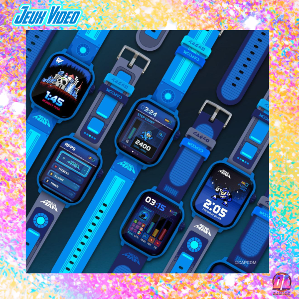 Mega Man revient au poignet : la montre gaming My Play Watch sera disponible en France le 24 Septembre 2026