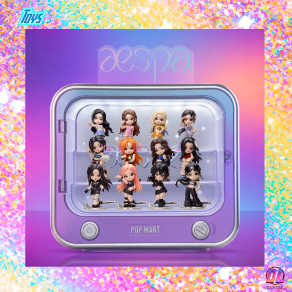 POP MART x aespa : les nouvelles figurines Memorable Picks arrivent le 21 août 2026