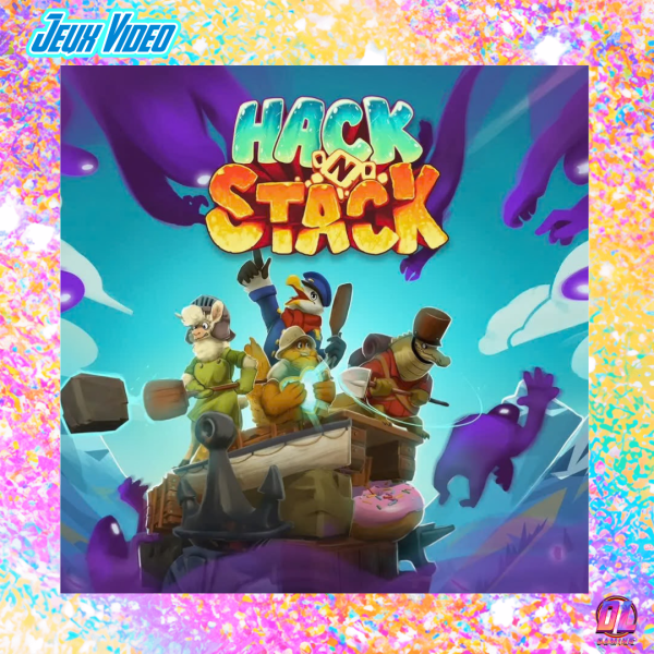 Hack ’n’ Stack : le party game québécois débarque sur Steam et Nintendo Switch le 24 Septembre