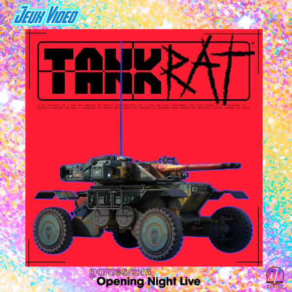 TankRat : le jeu d’action en tank sortira en Janvier 2027 sur PS5 et PC