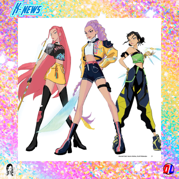 K-POP Demon Hunters Artbook 