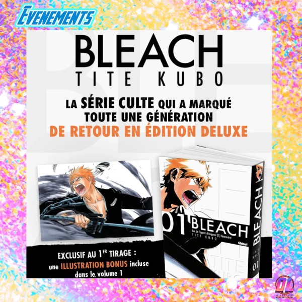 Bleach Deluxe : 13 librairies en France et en Belgique fêtent le lancement le 30 septembre