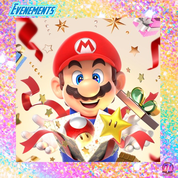 Super Mario s’installe aux Galeries Lafayette Champs-Élysées pour les fêtes