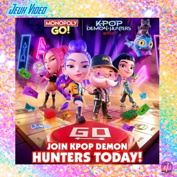 MONOPOLY GO! accueille KPop Demon Hunters et Ghostbusters pour Monster Mash dès le 23 Septembre