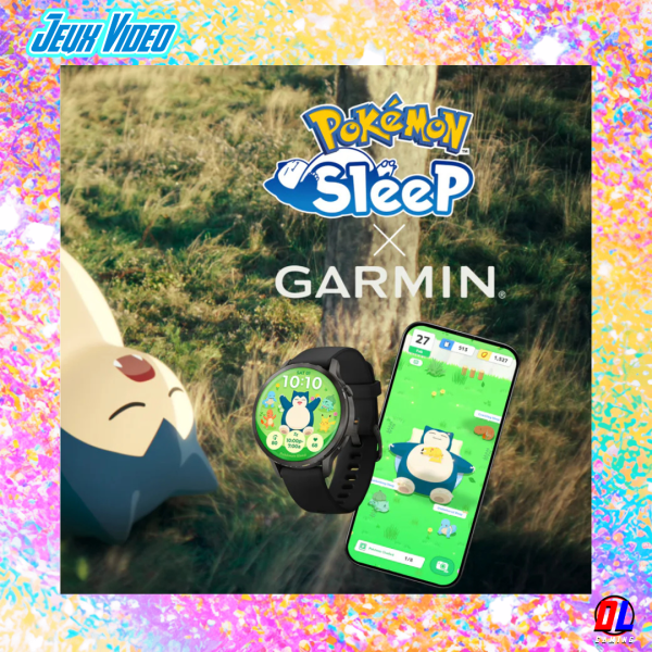 Pokémon Sleep désormais compatible avec les smartwatchs Garmin