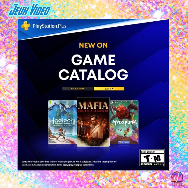 PlayStation Plus : Mafia: The Old Country, Horizon Forbidden West et Mycopunk arrivent en Octobre 2026