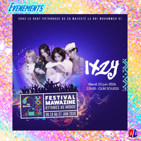ITZY enflamme l’OLM Souissi le 23 Juin : la K-Pop à l’assaut de Rabat