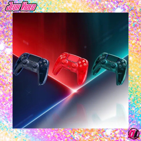 PS5 : PlayStation ressuscite les manettes transparentes avec sa nouvelle collection Prism