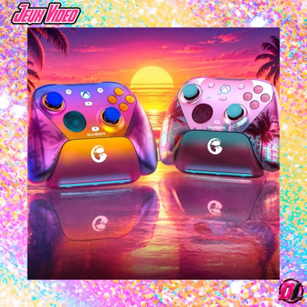 GTA 6 : GameSir dévoile deux nouvelles manettes Xbox aux couleurs de Miami, juste avant la sortie