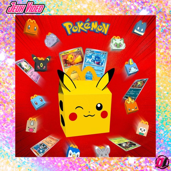 Pokémon x McDonald’s : 15 jouets et deux cartes à collectionner, découvrez le calendrier mondial des Happy Meal