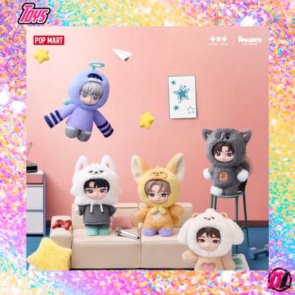 POP MART x TOMORROW X TOGETHER : PPULBATU dévoile sa nouvelle collection STAR Series et ses accessoires en peluche