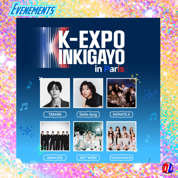 K-EXPO INKIGAYO à Paris : les billets sont disponibles pour célébrer les 140 ans Corée-France