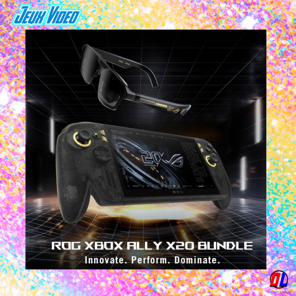 ROG Xbox Ally X20 Bundle : l’édition collector qui redéfinit le gaming portable pour les 20 ans de ROG