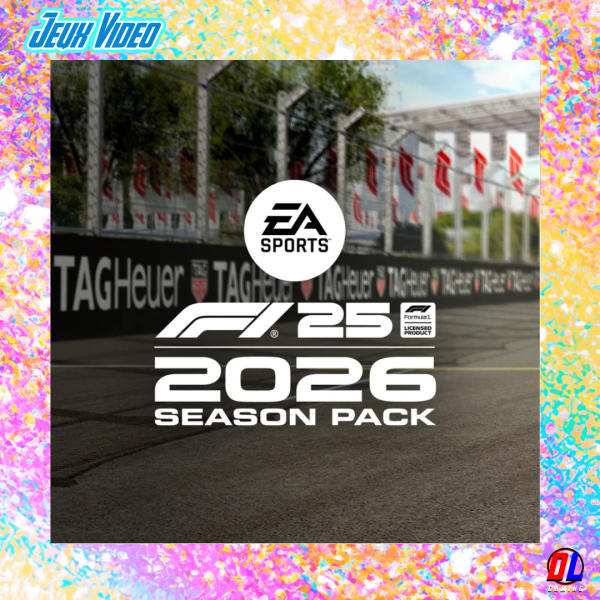 EA SPORTS F1 25 Pack Saison 2026 est disponible 